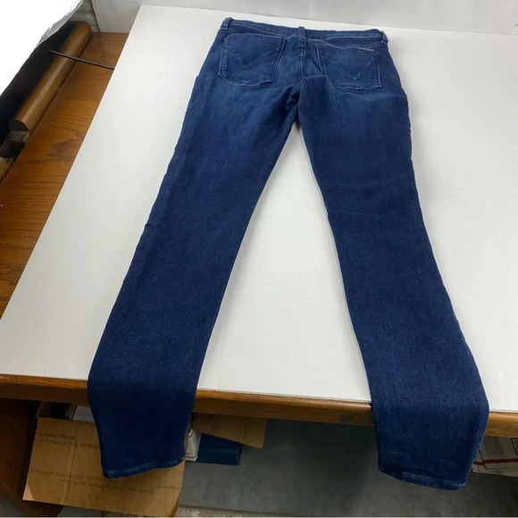 Hudson Womens 27 Krista Super Skinny Medium Rise Dark Wash Jeans - Picture 11 of 11